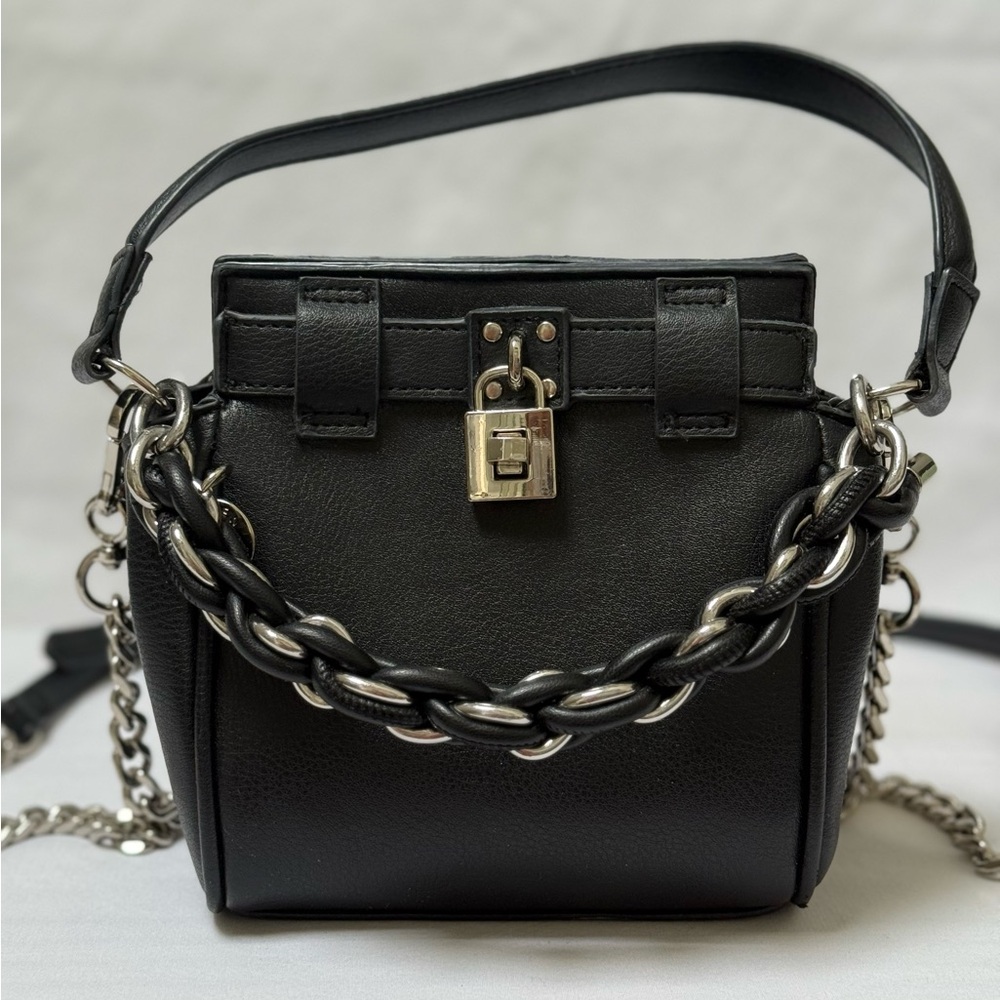 Madden NYC Braided Chain Mini Satchel